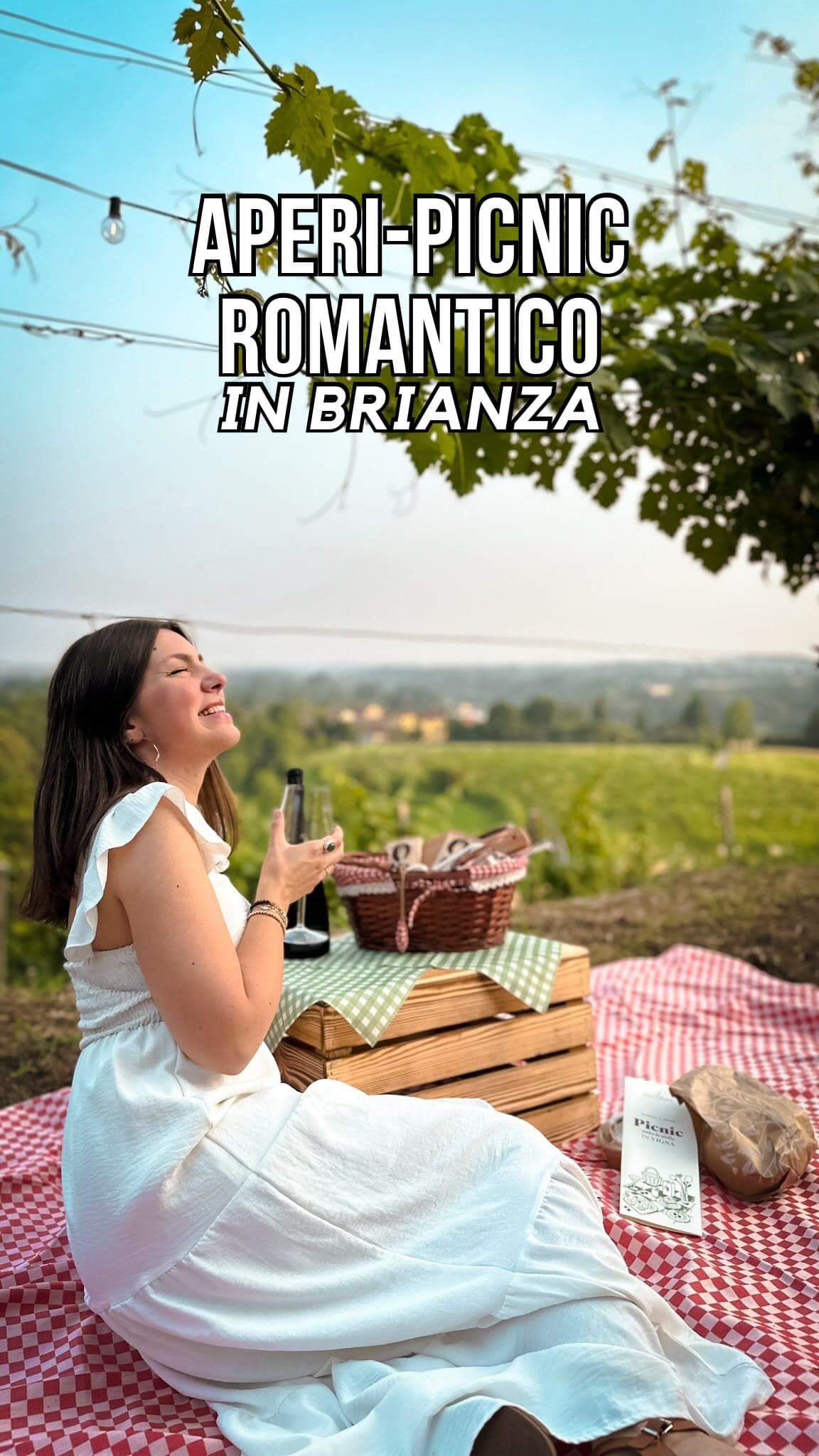 Aperi-picnic nella vigne in Brianza