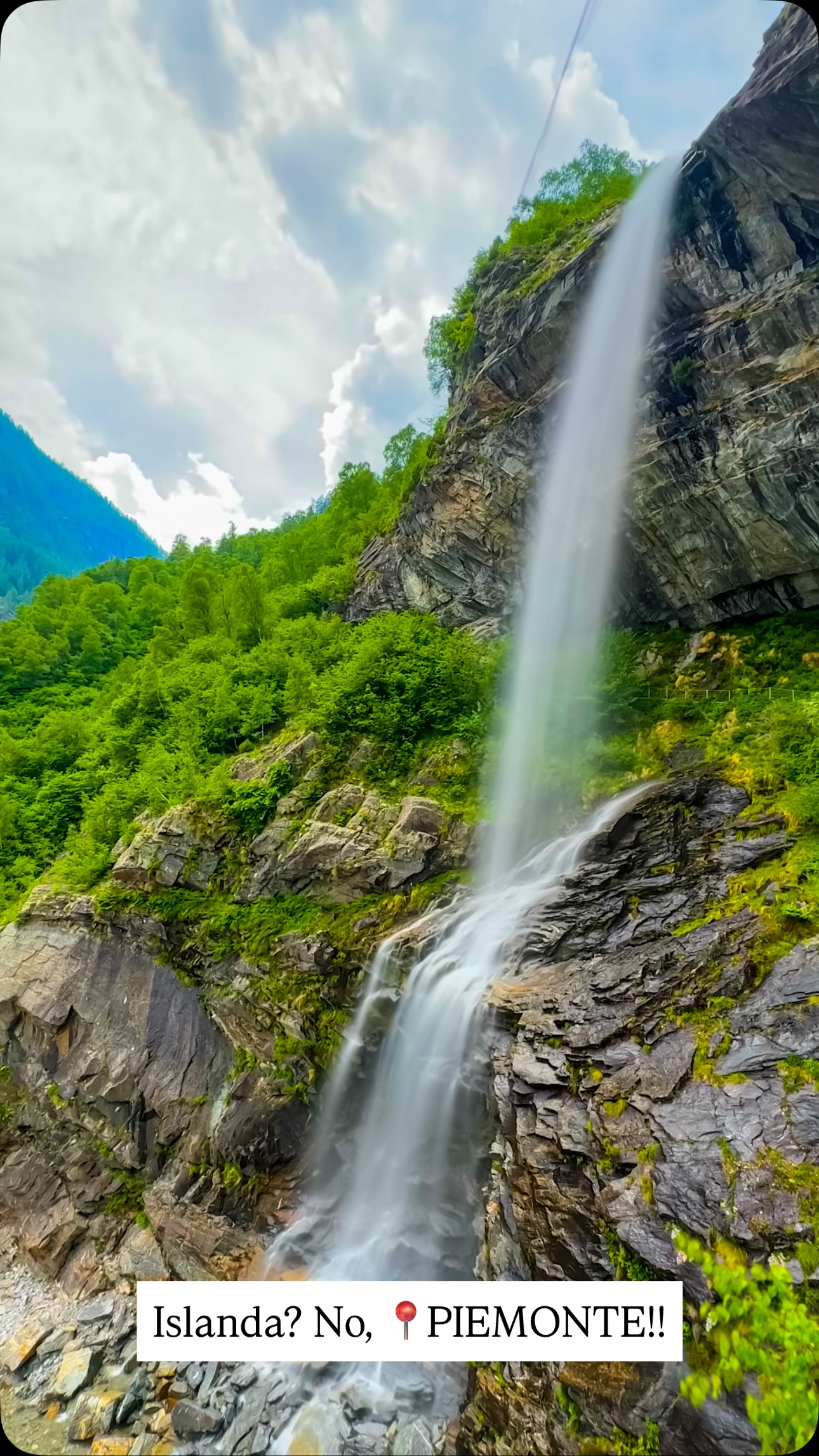 Islanda? No! Cascata del Sajont