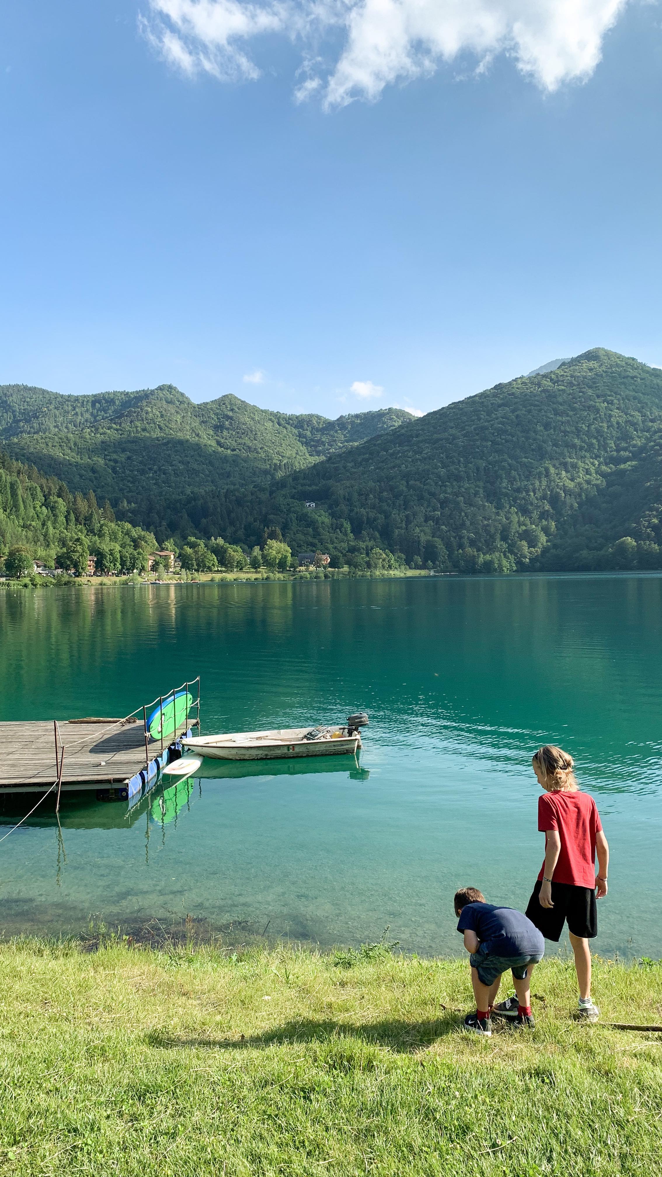💦 Lago di Ledro - impossibile non tuffarsi!